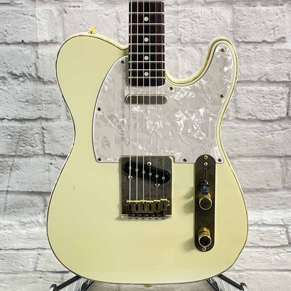 Used:  Fender MIJ 50th Anniversary Telecaster - Double Bound - White/Pearl