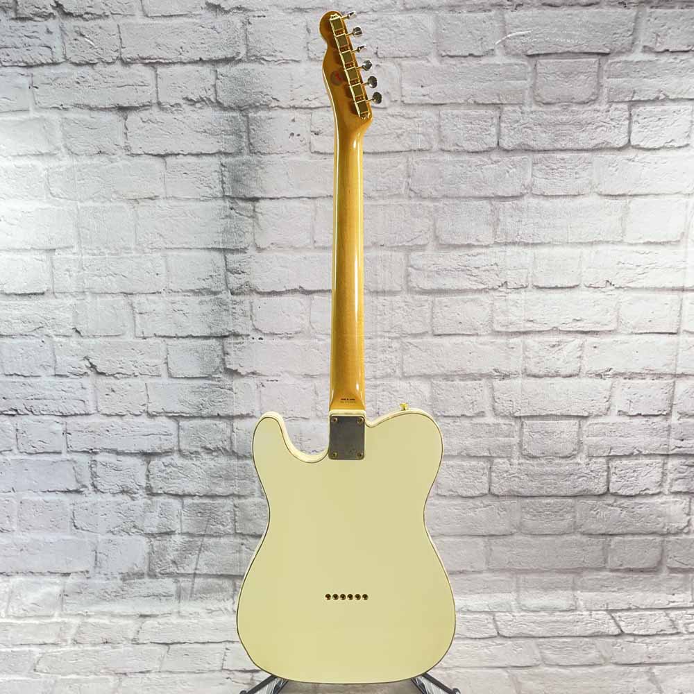 Used:  Fender MIJ 50th Anniversary Telecaster - Double Bound - White/Pearl