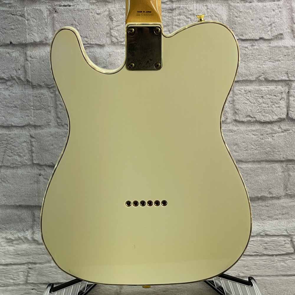 Used:  Fender MIJ 50th Anniversary Telecaster - Double Bound - White/Pearl