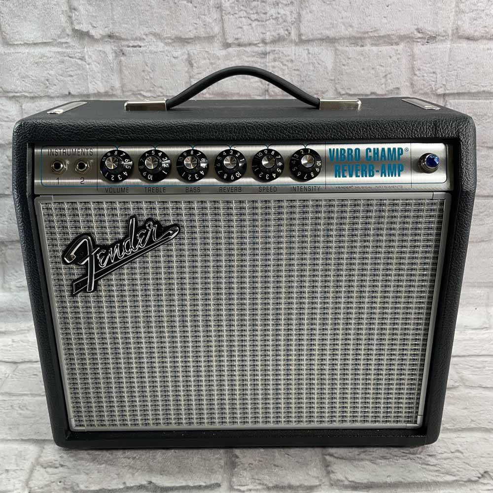 Used:  Fender '68 Custom Vibro Champ Reverb 5 Watt Amp