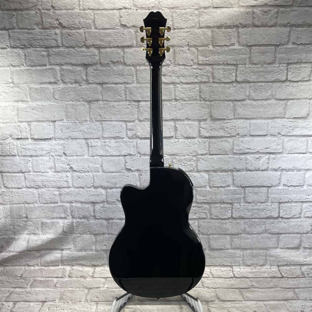 Used:  Epiphone Chet Atkins SST Studio Guitar - Black