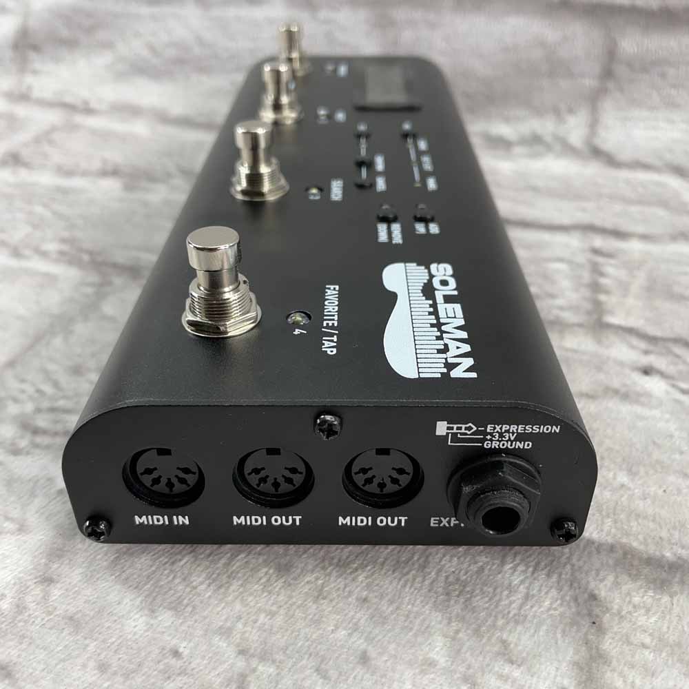 Used:  Source Audio Soleman Midi Controller