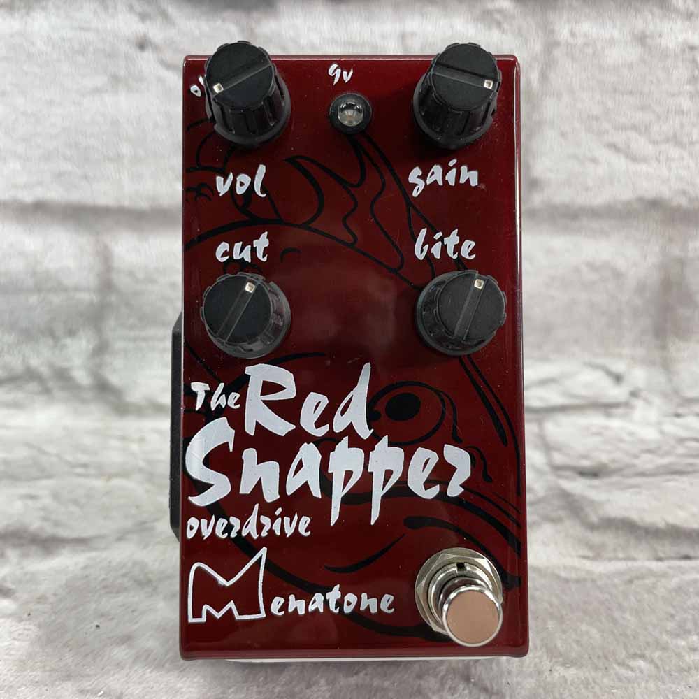 Used:  Menatone The Red Snapper Overdrive Pedal