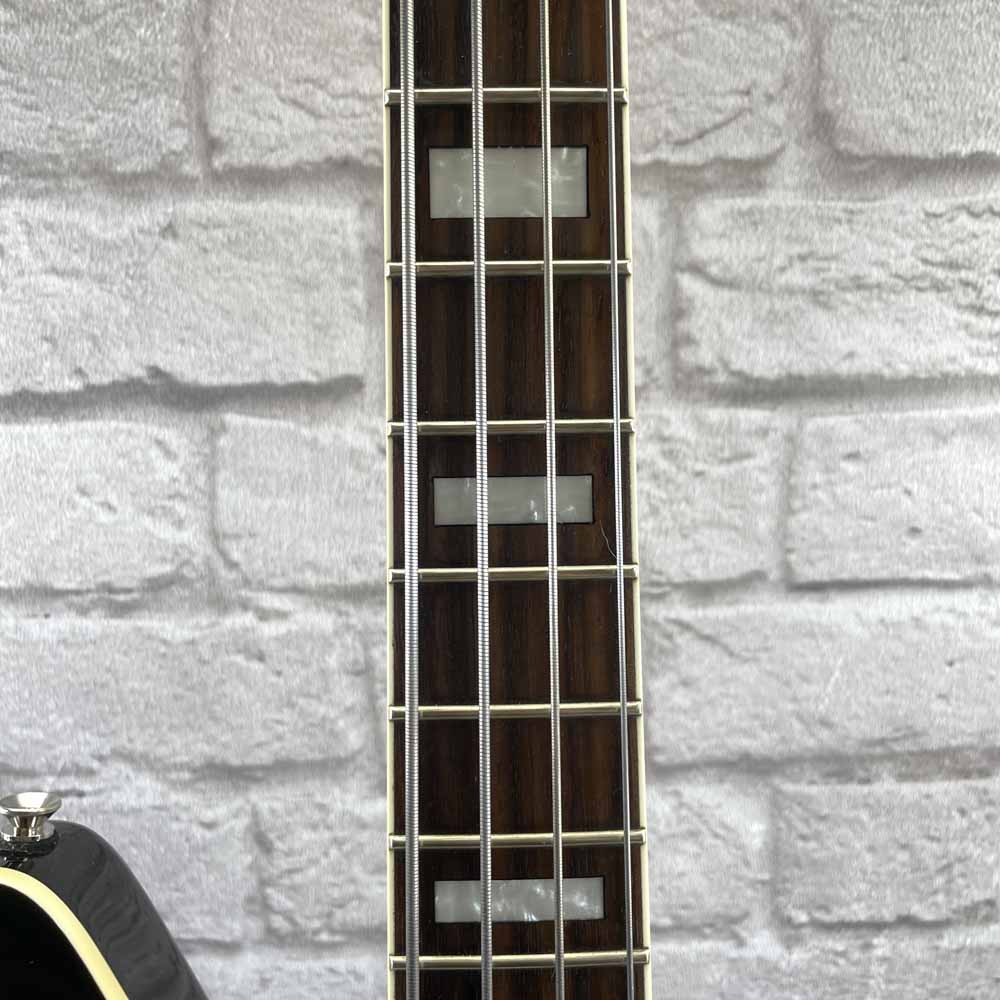 Used:  Reverend Guitars Mercalli 4 Bass Guitar - Black