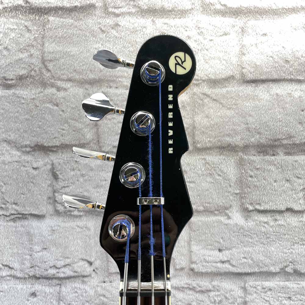 Used:  Reverend Guitars Mercalli 4 Bass Guitar - Black