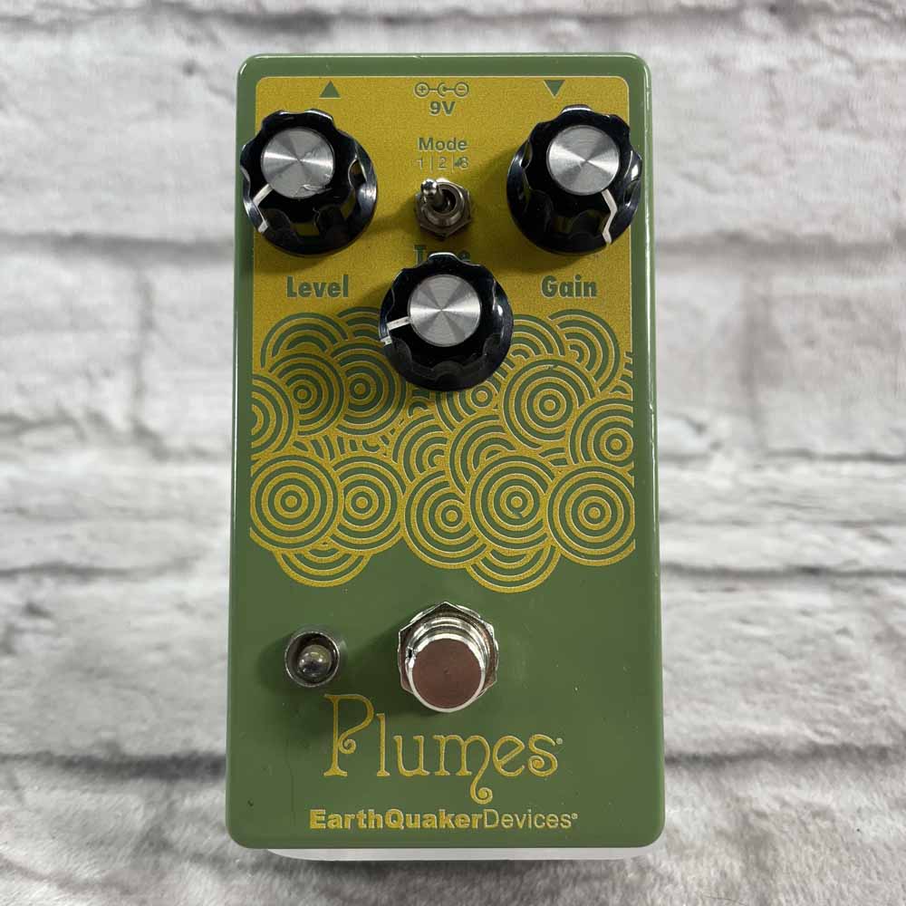 Used:  EarthQuaker Devices Plumes Small Signal Shredder