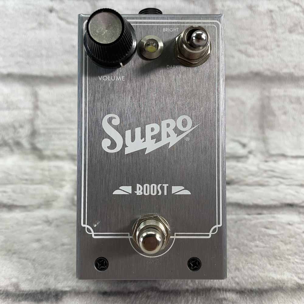 Used:  Supro Boost Pedal