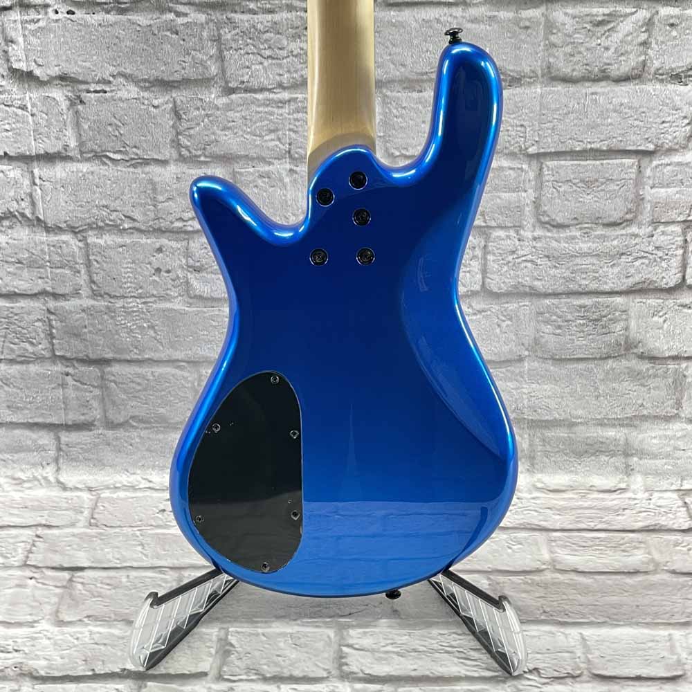 Used:  Spector Performer 4 Bass Guitar - Metallic Blue