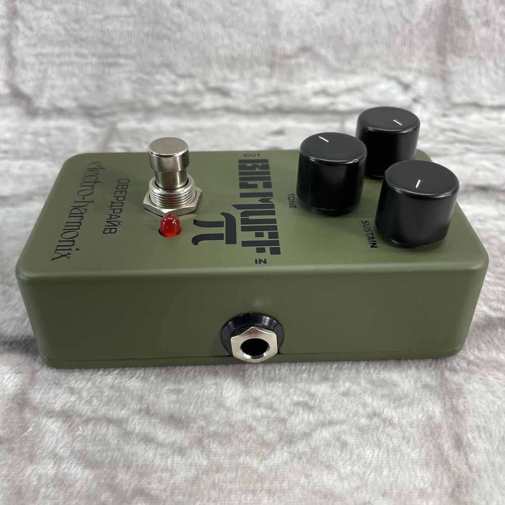 Used:  Electro-Harmonix Green Russian Big Muff Pi Reissue