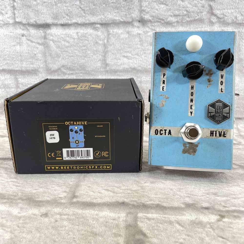Used:  Beetronics Octahive High Octave Fuzz Pedal