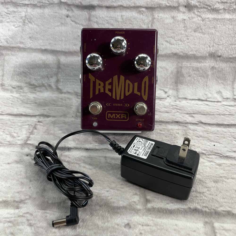 Used:  MXR Tremolo Stereo Pedal