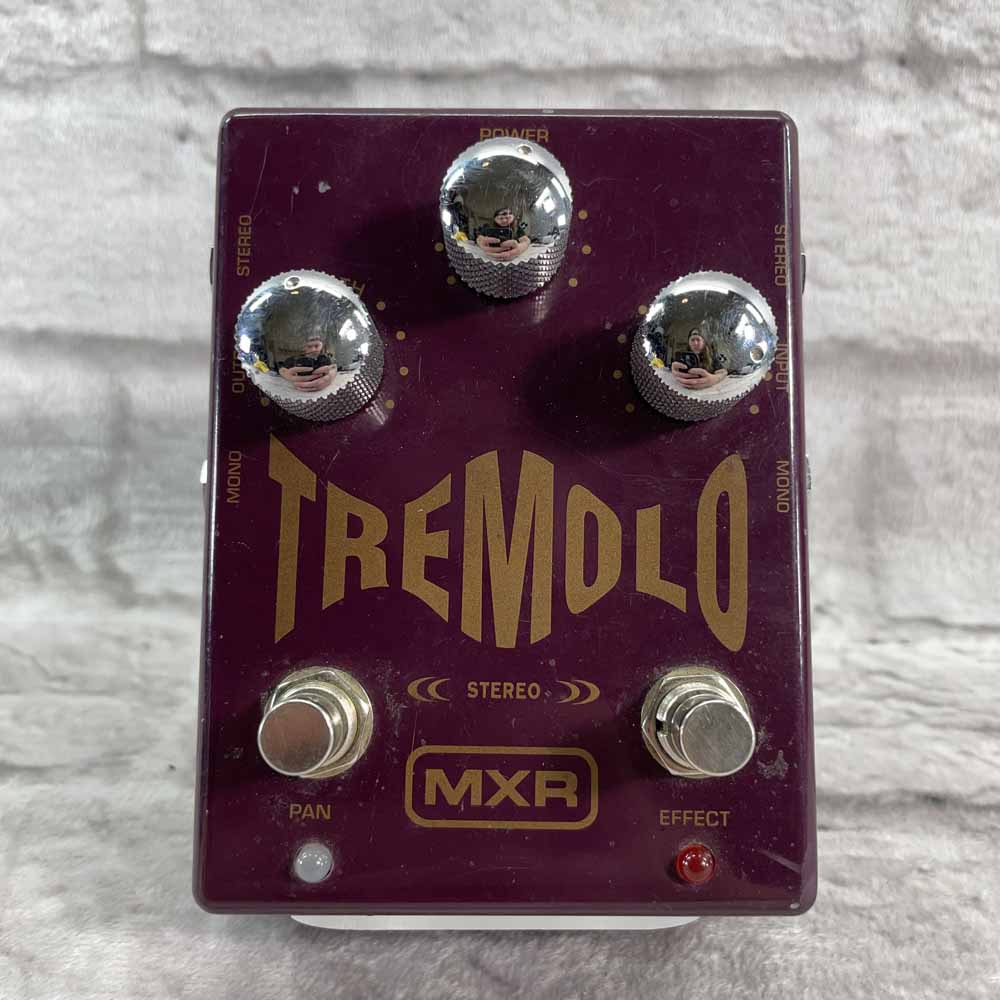 Used:  MXR Tremolo Stereo Pedal