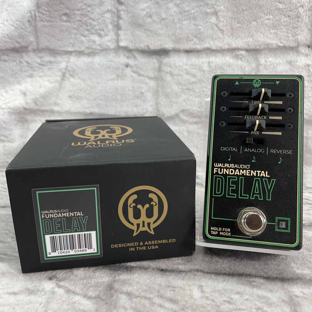 Used:  Walrus Audio Fundamental Series Delay Pedal