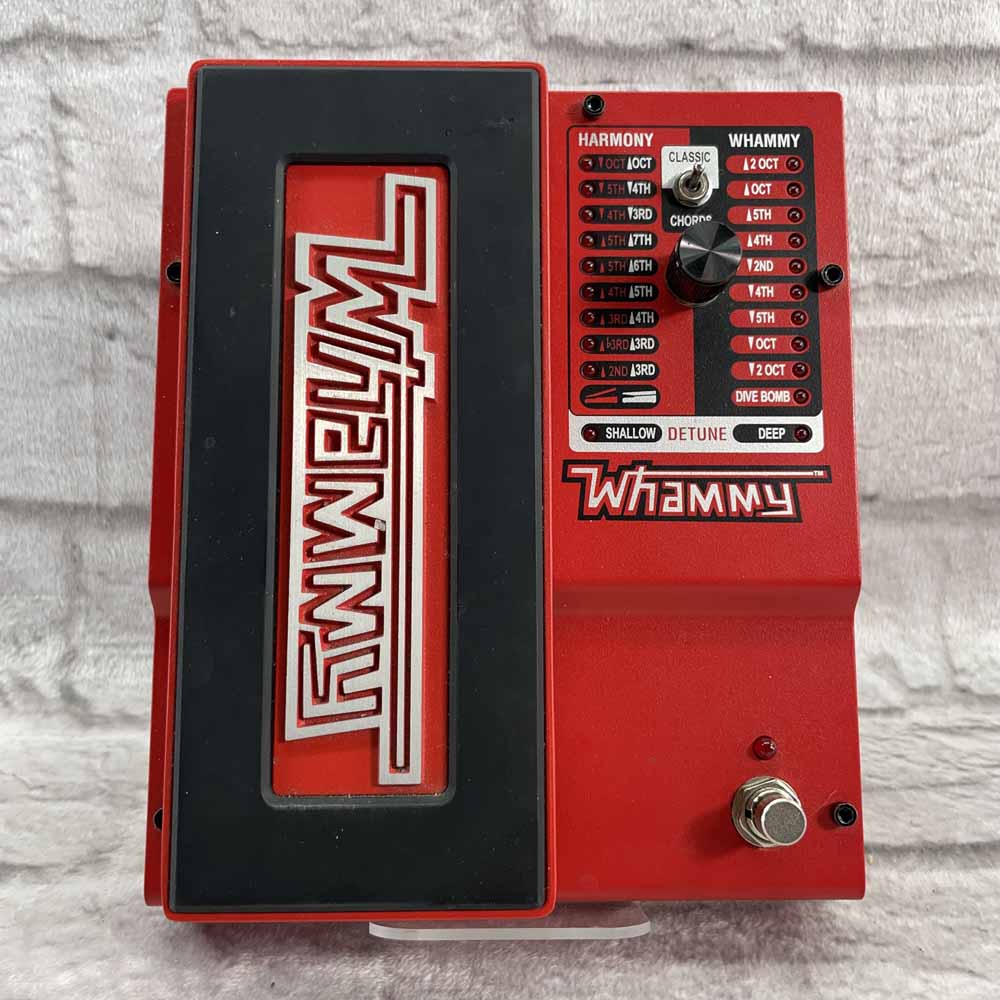 Used:  DigiTech WhammyV-01