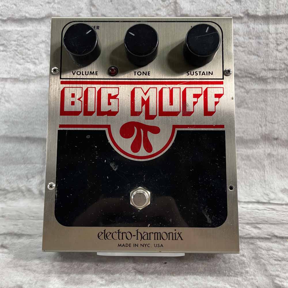 Used:  Electro-Harmonix Big Muff Pi