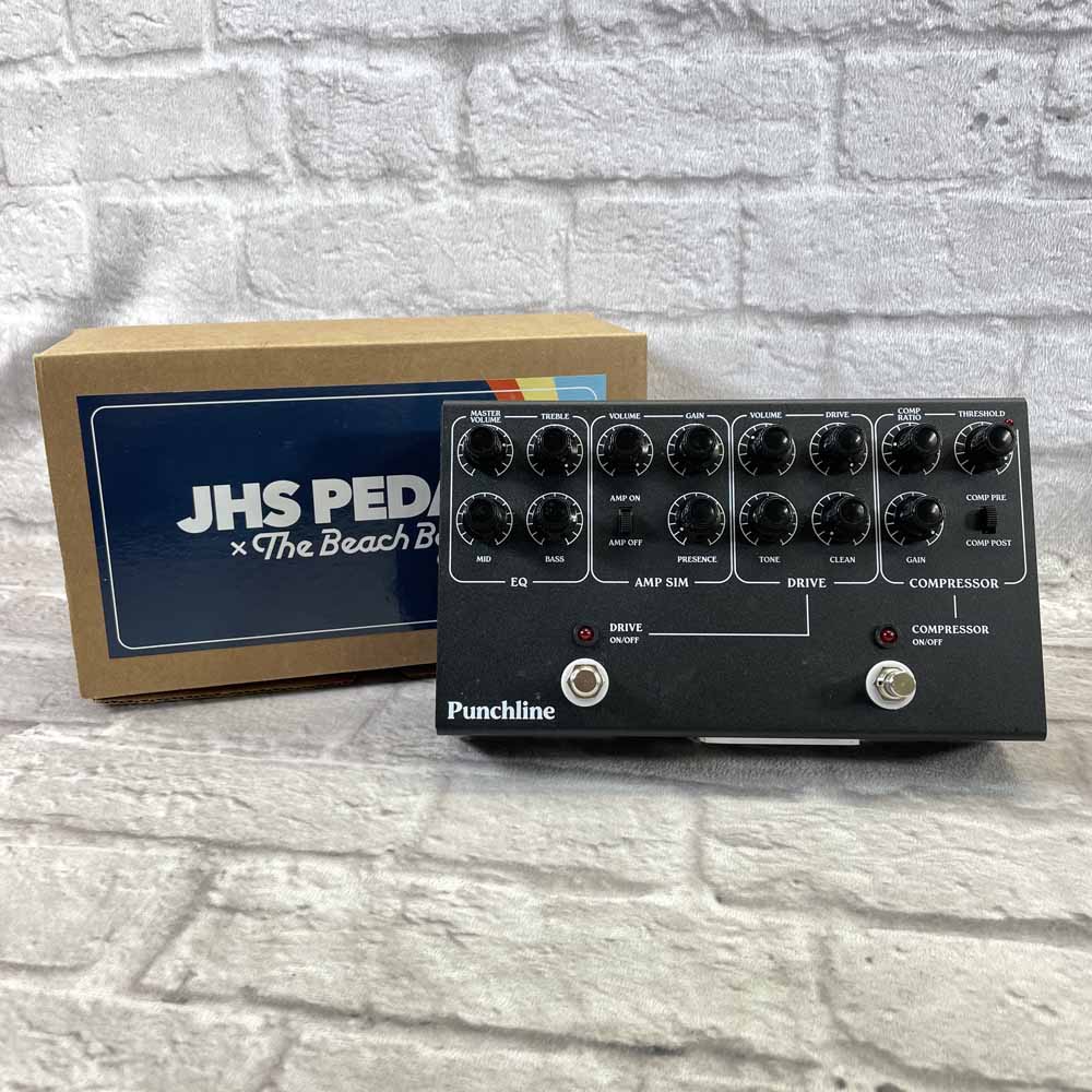 Used:  JHS Pedals Punchline Bass Station