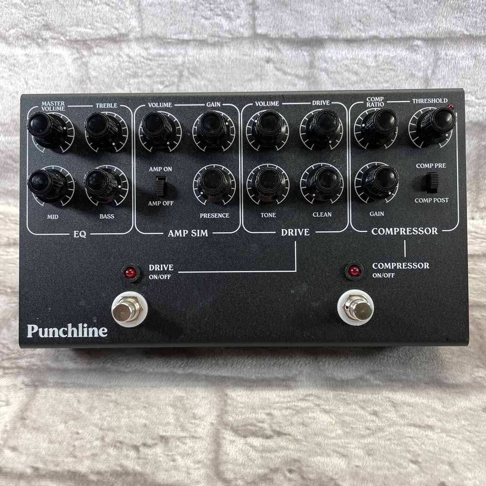 Used:  JHS Pedals Punchline Bass Station