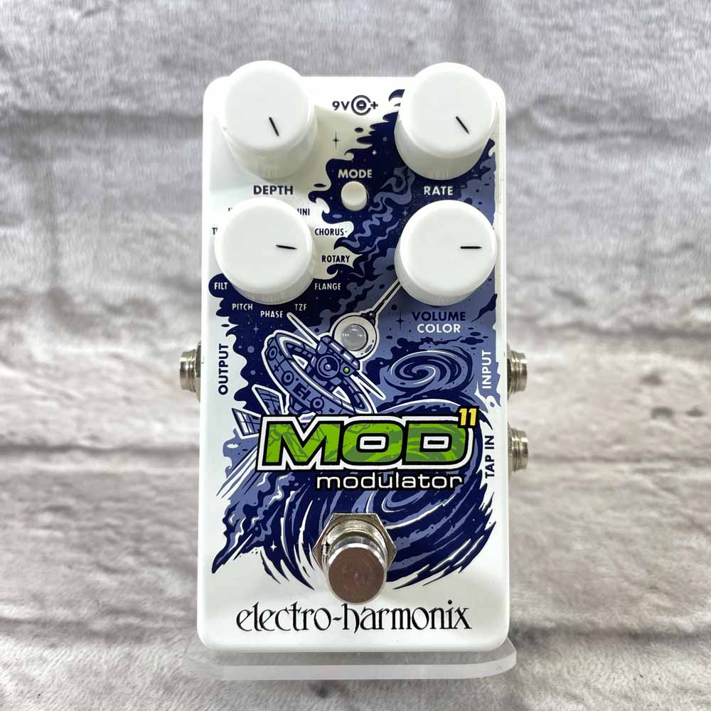 Used:  Electro-Harmonix Mod11 Modulator Pedal