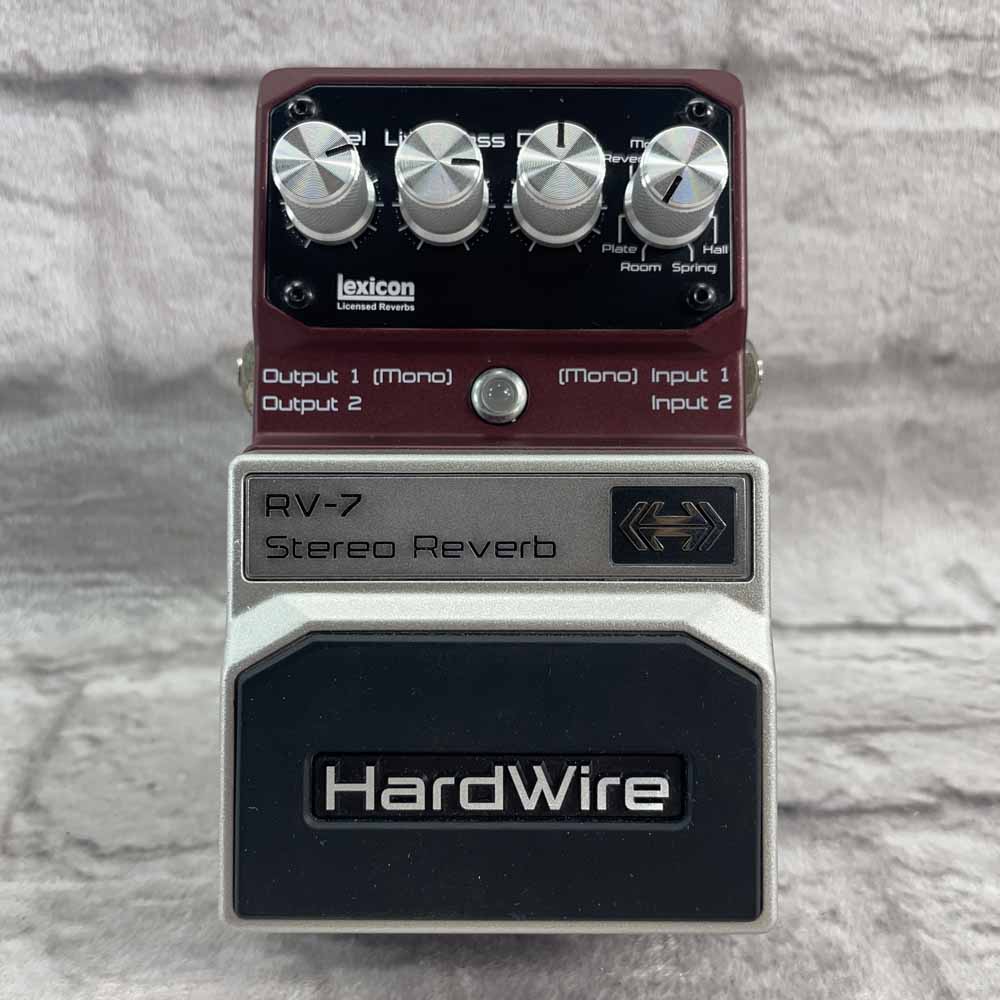 Used:  Hardwire RV-7 Stereo Reverb Pedal