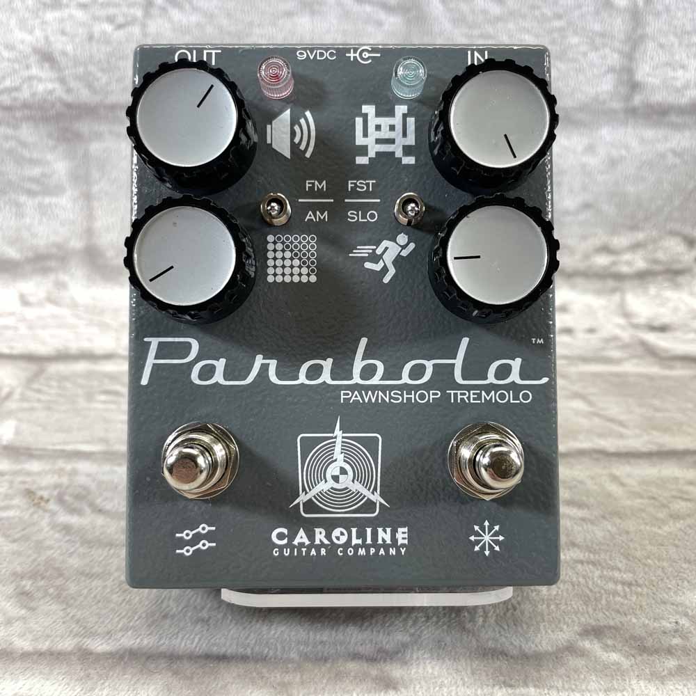 Used:  Caroline Guitar Company Parabola Solid State Tremolo Pedal