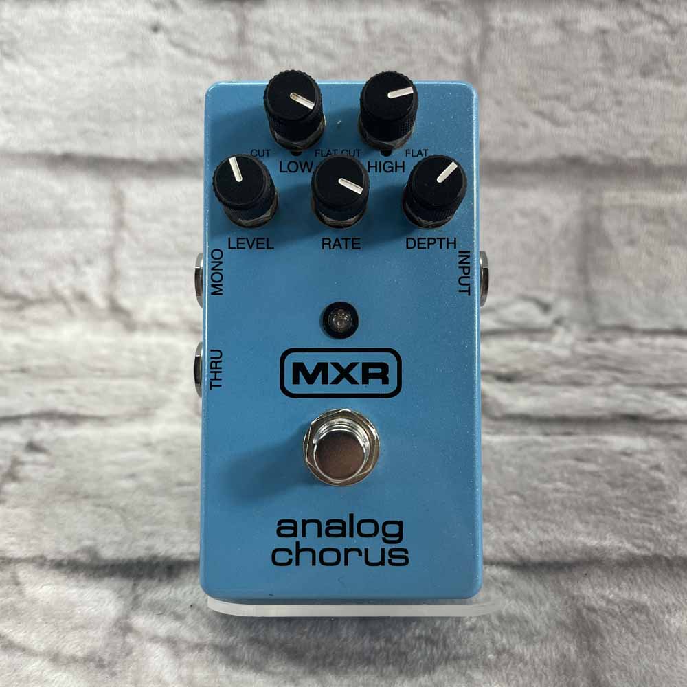 Used:  MXR M234 Analog Chorus Pedal