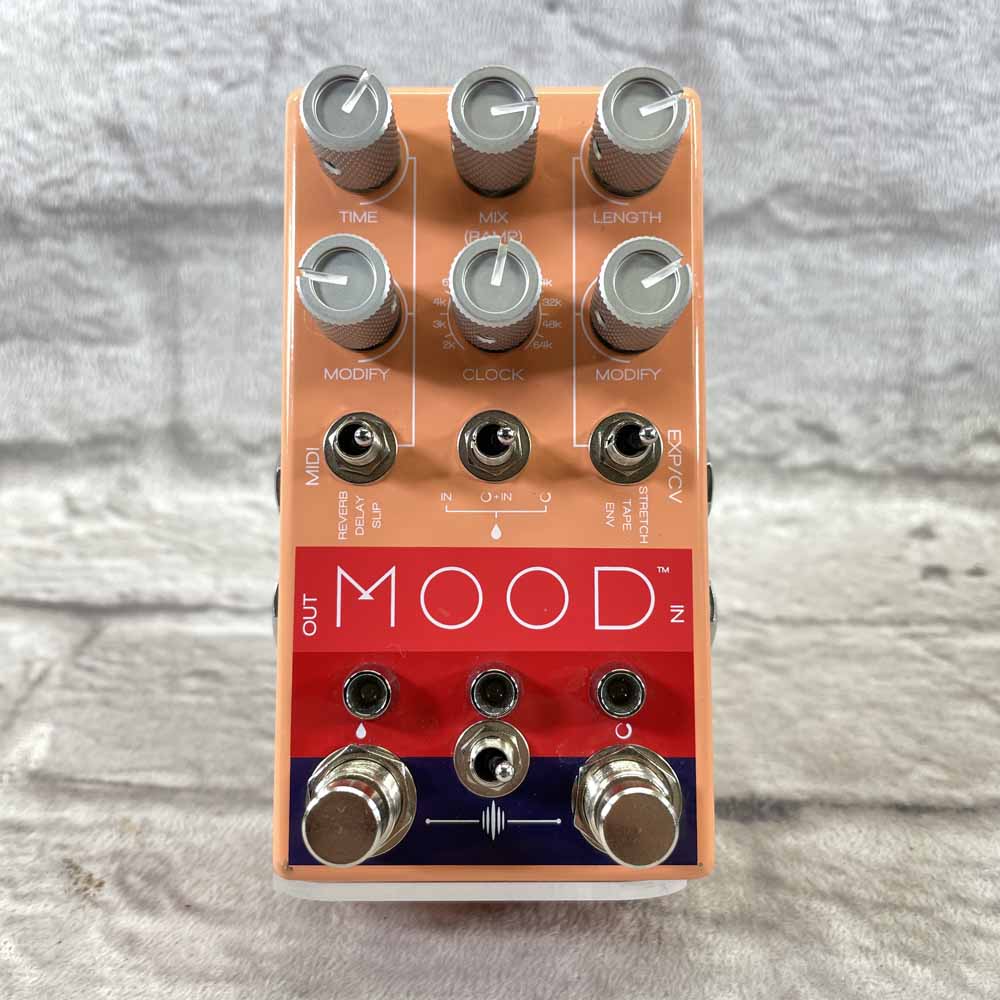 Used:  Chase Bliss Mood Multi-Effect Pedal