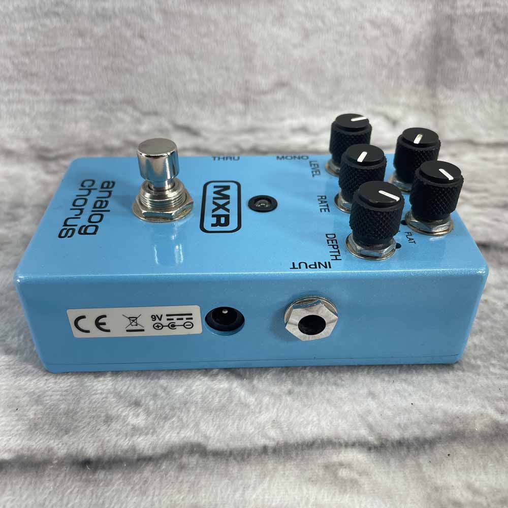 Used:  MXR M234 Analog Chorus Pedal