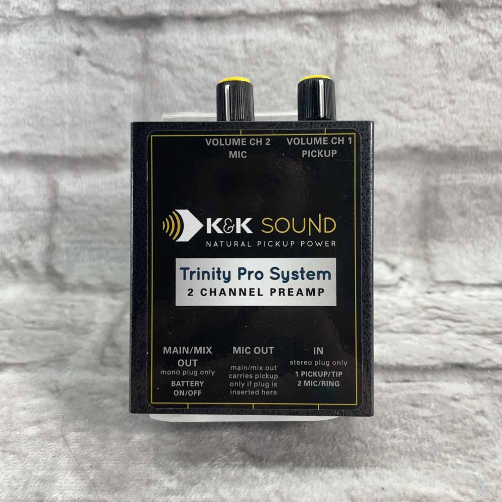 Used:  K&K Sound Trinity Pro System 2 Channel Preamp