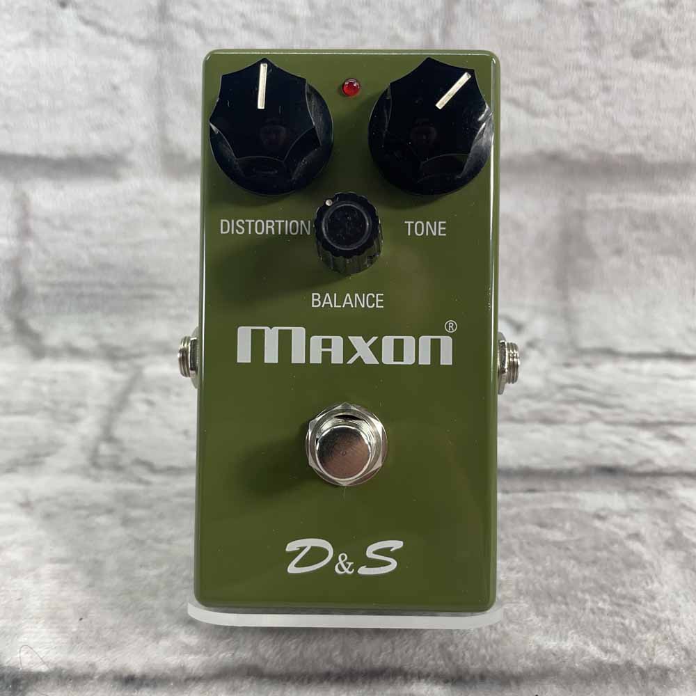 Used:  Maxon D&S - Distortion and Sustainer Pedal