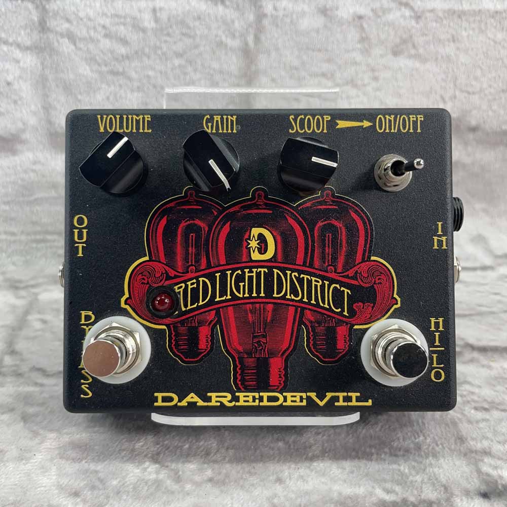 Used:  Daredevil Pedals Red Light District Distortion Pedal