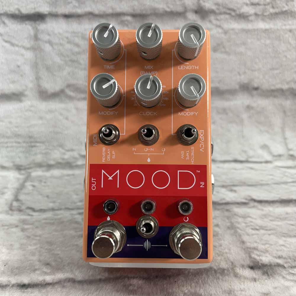 Used:  Chase Bliss Mood Multi-Effect Pedal