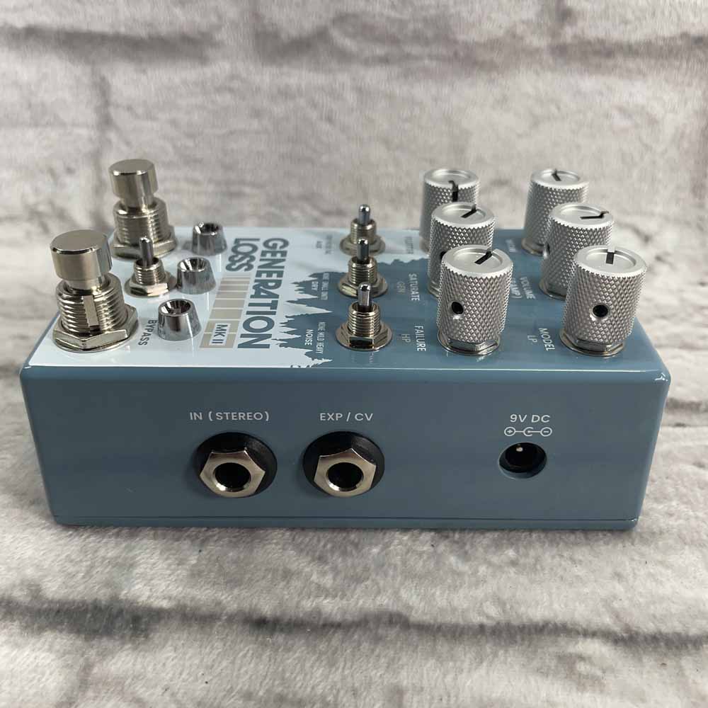 Used:  Chase Bliss Generation Loss MKII Stereo Effects Pedal