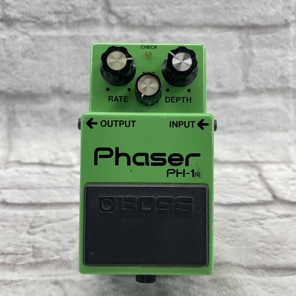 Used:  Boss PH-1R Phaser Pedal