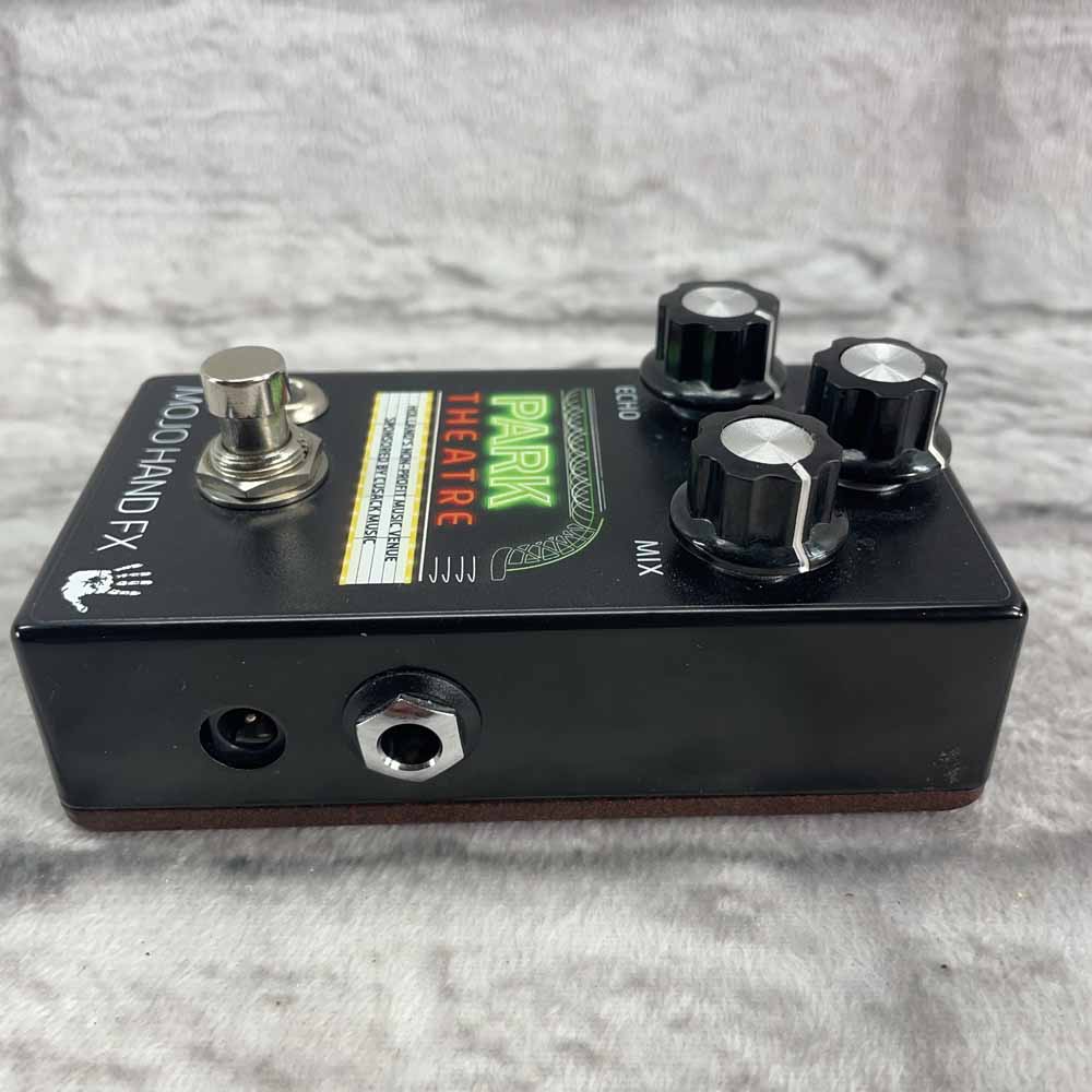 Used:  Mojo Hand FX Park Theatre Delay/Reverb Effects Pedal