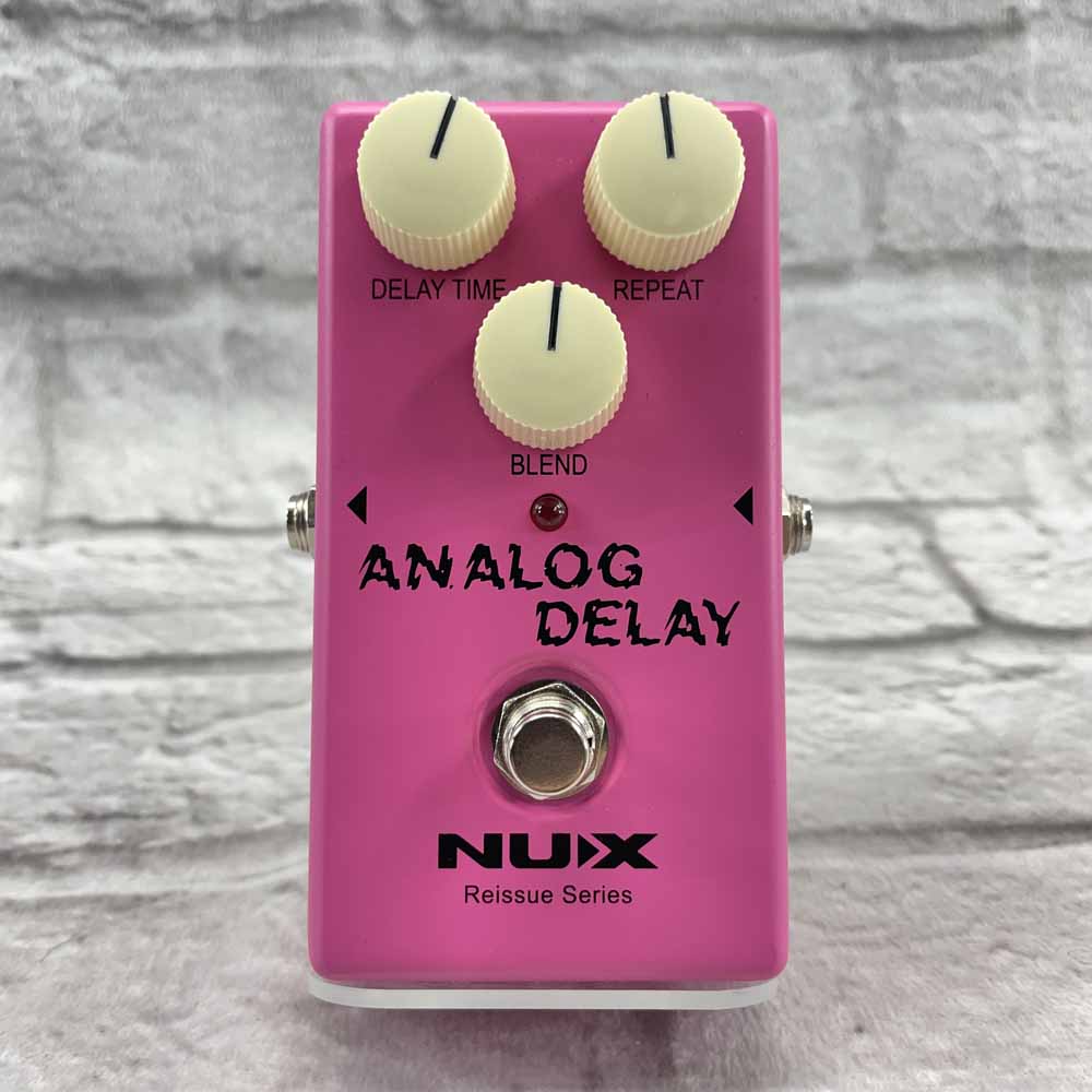 Used:  NUX Analog Delay Pedal