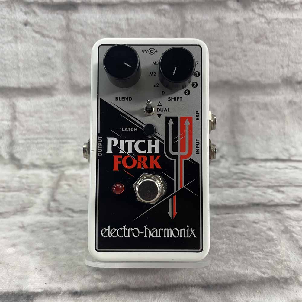 Used:  Electro-Harmonix Pitch Fork Polyphonic Pitch Shifter Effects Pedal