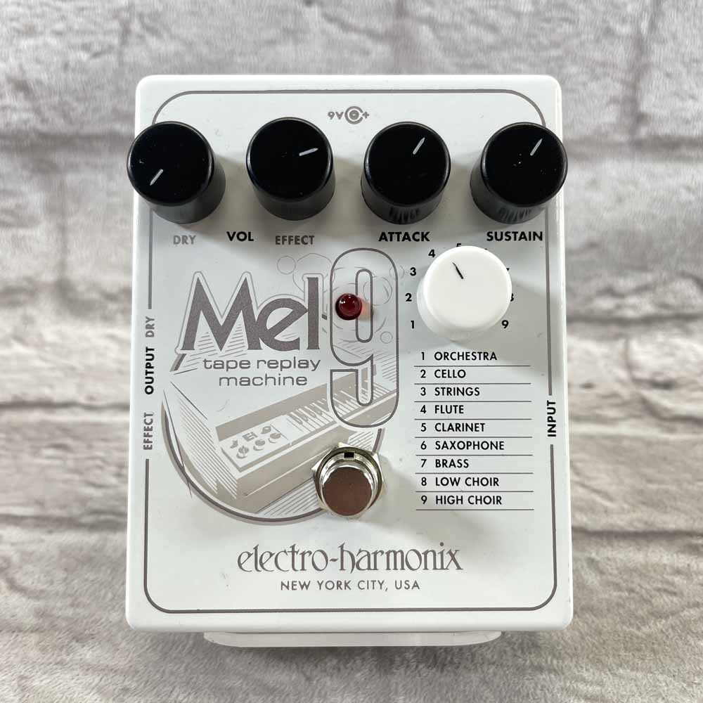 Used:  Electro-Harmonix MEL9 Tape Replay Machine
