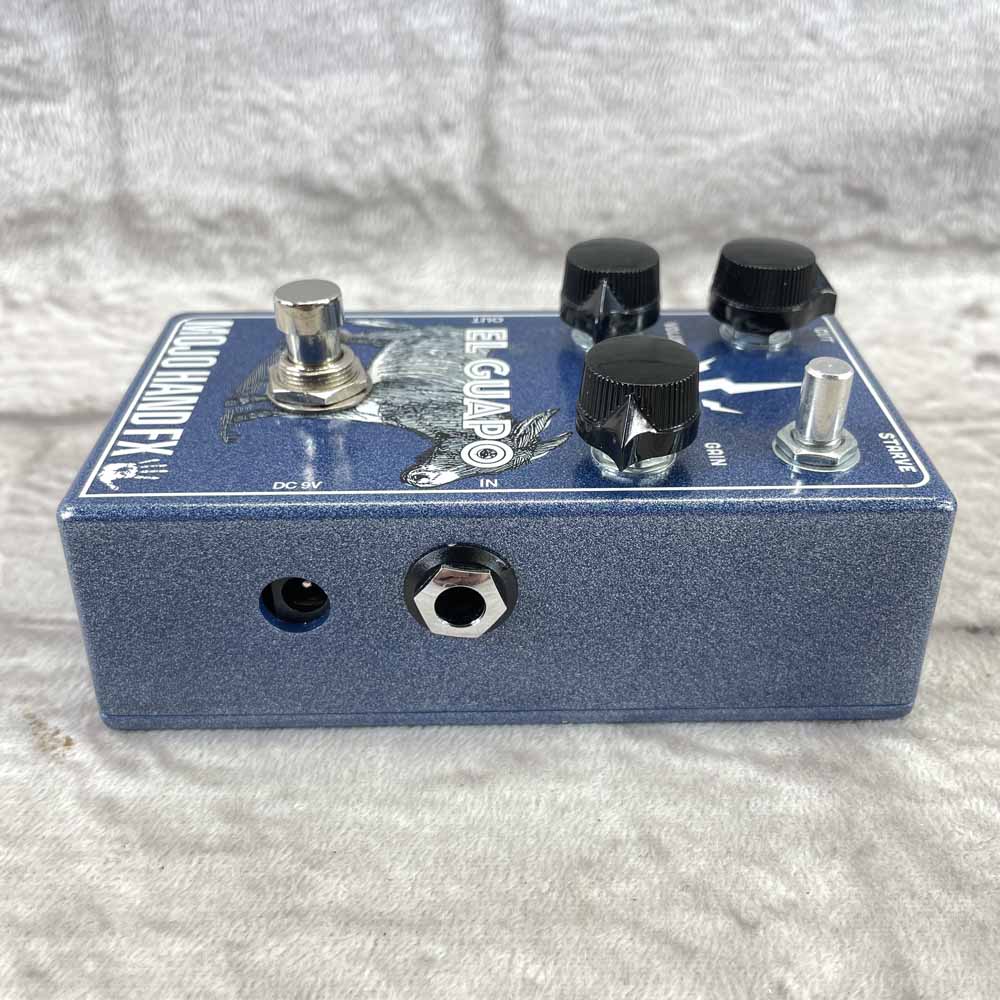 Used:  Mojo Hand FX El Guapo Fuzz Pedal
