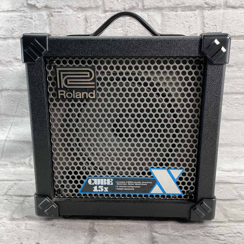 Used:  Roland Cube 15x Guitar Amplifier