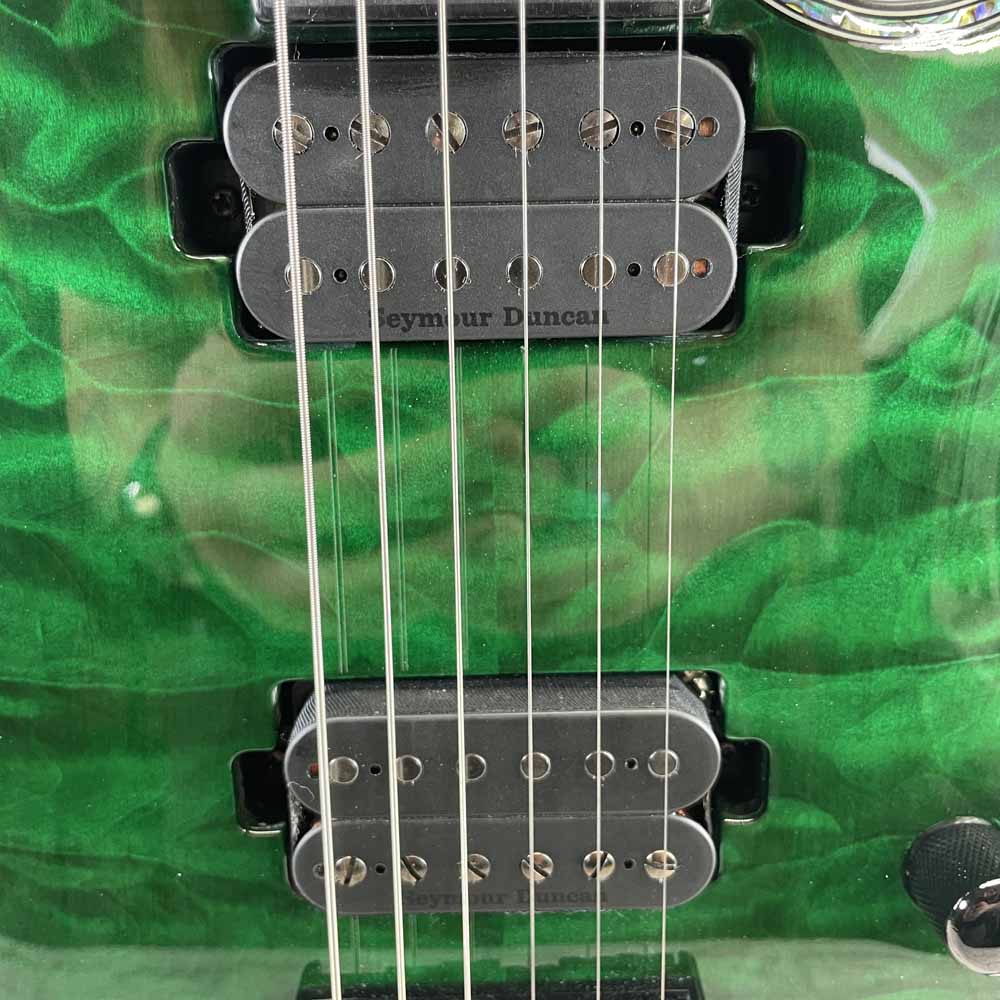 Used:  ESP LTD Deluxe H-1001 QM Electric Guitar