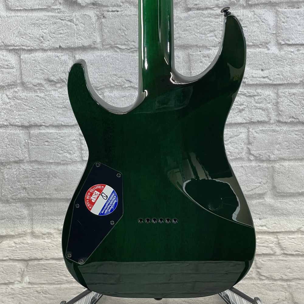 Used:  ESP LTD Deluxe H-1001 QM Electric Guitar