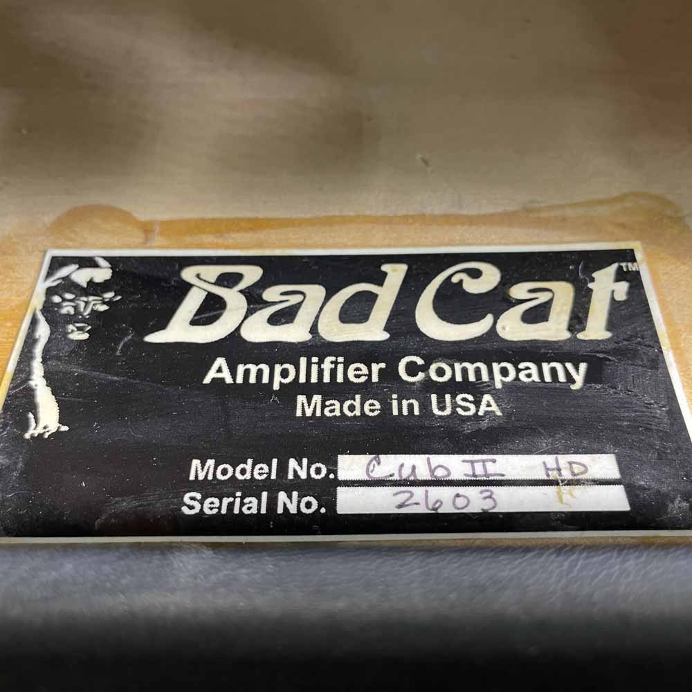 Used:  Bad Cat Amps Cub II Amp Head