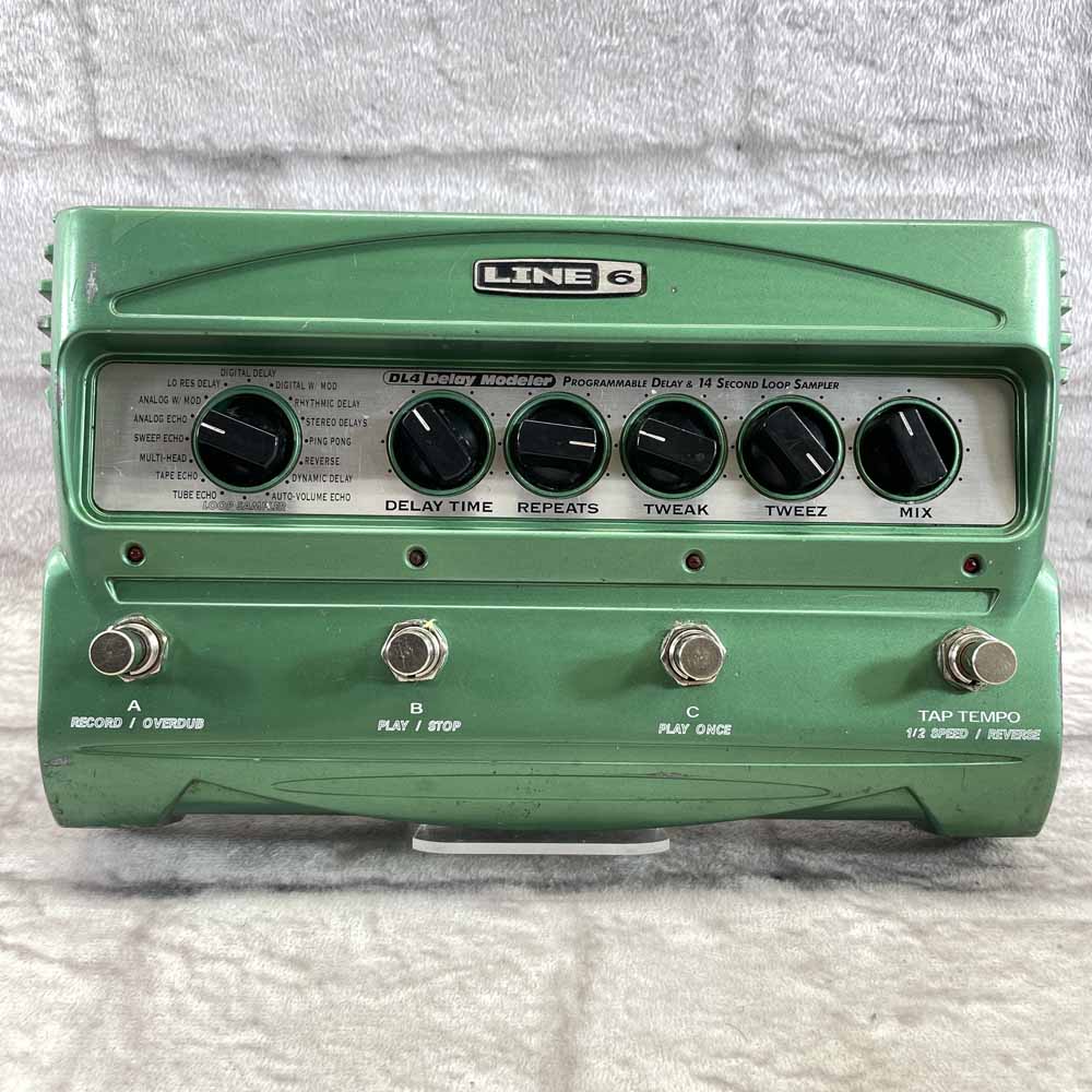 Used:  Line 6 DL4 Delay Modeler