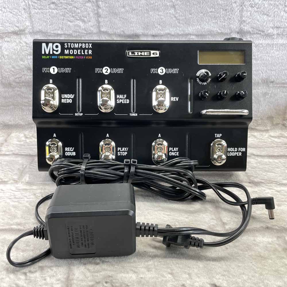 Used:  Line 6 M9 Stompbox Modeler