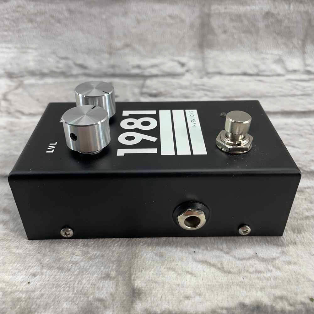 Used:  1981 Inventions LVL Full-Range Overdriver Pedal