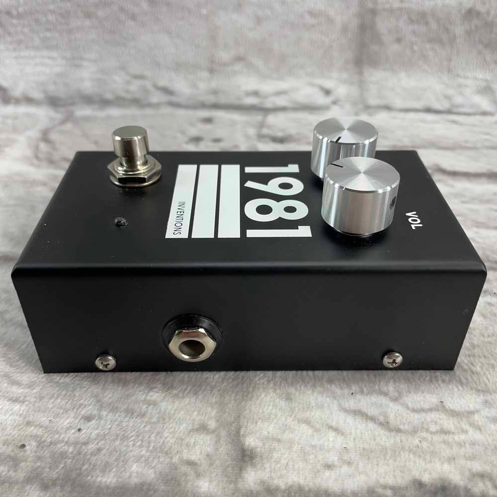 Used:  1981 Inventions LVL Full-Range Overdriver Pedal