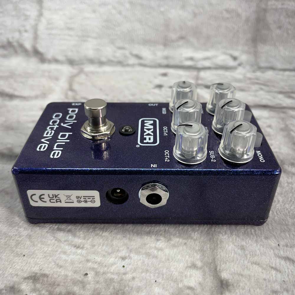 Used:  MXR M306 Poly Blue Octave Pedal