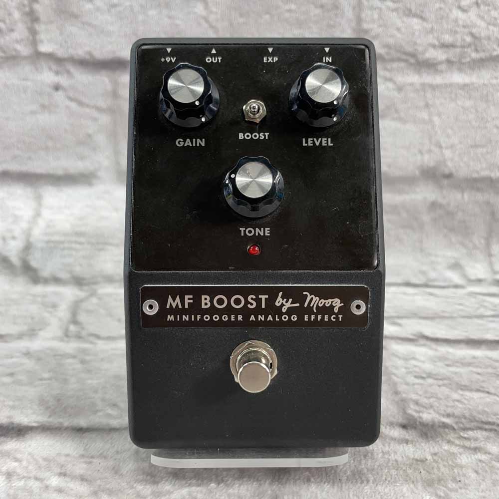 Used:  Moog MF Boost Pedal