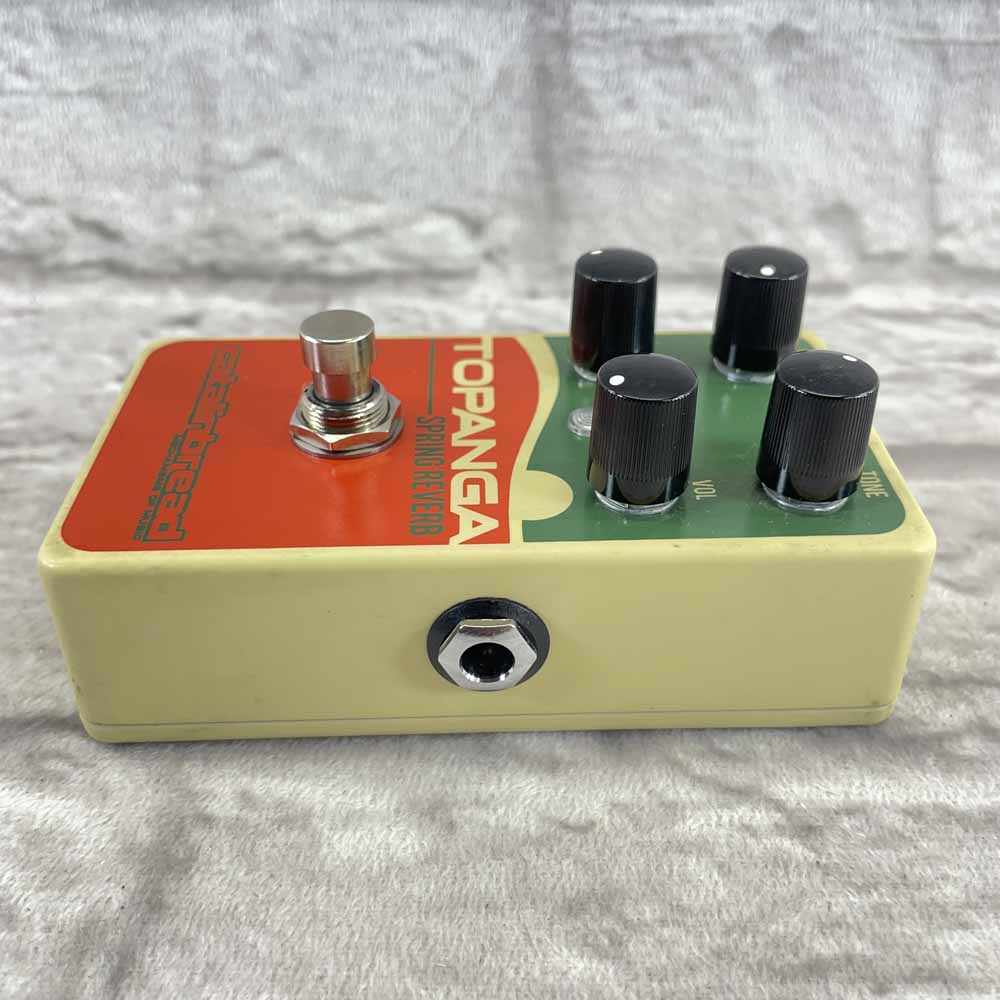 Used:  Catalinbread Topanga Spring Reverb Effects Pedal