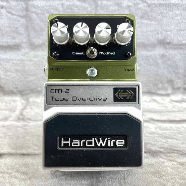 Used: DigiTech Hardwire CM-2 Tube Overdrive Pedal – Flipside Music